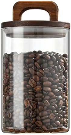 PDGJG Coffee Bean Kitchen Storage Jars selado Candy Jar Organizador