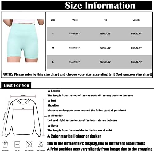 Jorasa Shorts Athletic para mulheres Sorto de moletom elástico calça de moletom Butt Leventing Yoga Pesca curta Slim