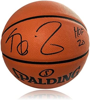 Kevin Garnett autografou o basquete inscrito HOF 20 FANATICOS DE COA Boston - Basquete autografado