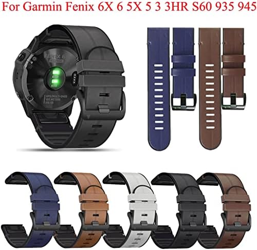 KFAA 22 26mm Band para Garmin Fenix ​​7 7x 6 5x 5 mais 3 3HR 935 945 S60 REQUIPTO RELECIMENTO PULHE