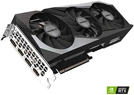 Gigabyte geForce RTX 3060 Ti Gaming OC Pro 8G Cartão gráfico, fãs de Windforce 3x, 8GB 256 bits GDDR6, GV-N306TGAMINGOC PRO-8GD