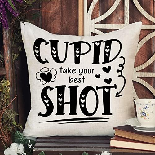 Jogue o travesseiro do cupido, leve o seu melhor travesseiro de tiro no dia dos namorados, almofada romântica, noivado