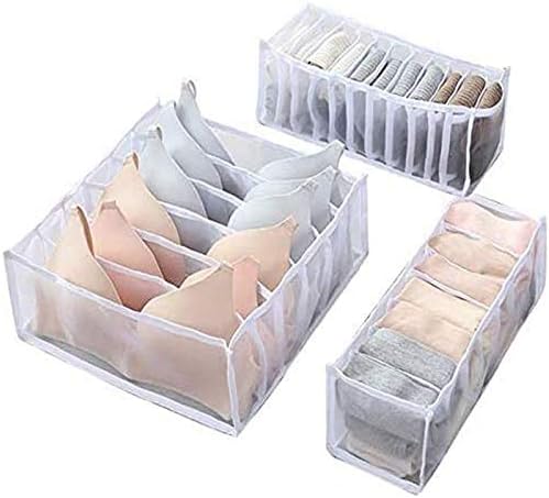 Guolarizi Box Storage Meias íntimas com gavetas organizadoras Compartimentos BRA Underpants Casa e organizadores
