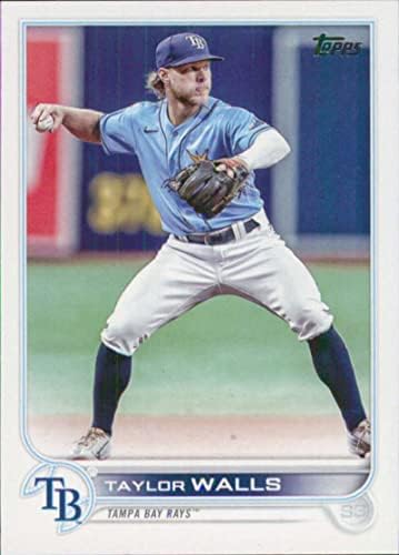 2022 Topps Atualização US108 Taylor Walls NM-MT Tampa Bay Rays Baseball