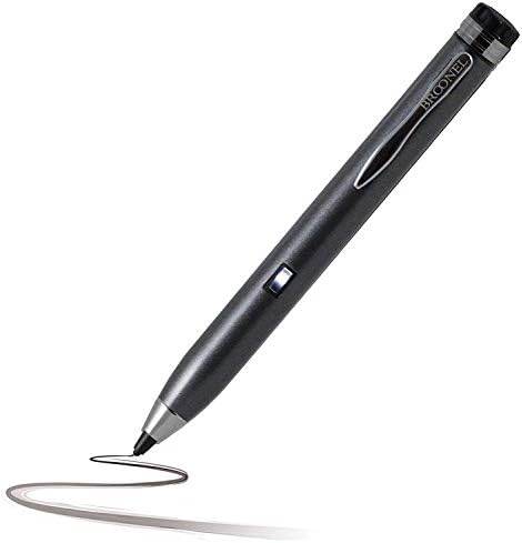 Broonel Grey Point Fine Digital Active Stylus Pen compatível com o Acer Travelmate P2 14 TMP214-51-56ZM