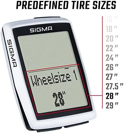 Computador de bicicleta Sigma, Originais BC 12.0 STs sem fio com cadência opcional, 12 funções, estatísticas mensais,