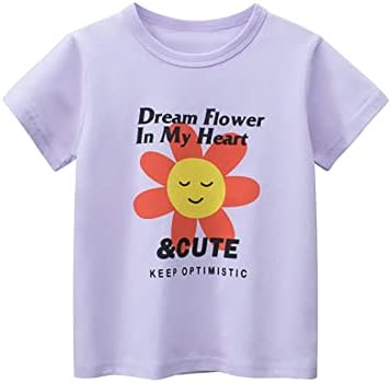 Rixin seja feliz smiley rosto bebê meninos meninas de manga curta camiseta de algodão 1-7t