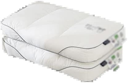 Algodão Zsedp e travesseiros de seda ajudam você a dormir. Um par de travesseiros domésticos é confortável e macio
