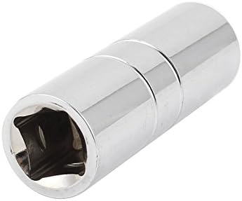 Aexit 1/2 trancas de acionamento cromo métrica de aço vanadium 6 pontos Chaves ajustáveis ​​Soquete 16mm 16mm
