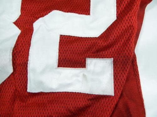 2009 San Francisco 49ers Collins #82 Jogo emitido Red Jersey 44 DP30870 - Jerseys de jogo NFL não assinado