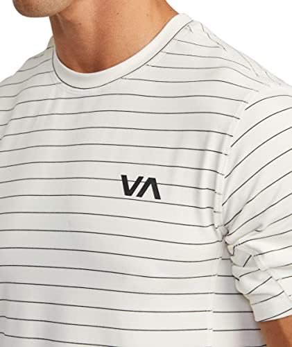 Camiseta de manga curta de ventilação curta do RVCA Mens Sport
