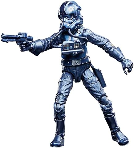 Star Wars the Black Series Carbonized Collection Imperador Real Guard & Tie Pilot, Retorno das figuras de ação Jedi de 6 polegadas