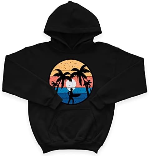 California Print Kids 'Sponge Fleece Hoodie - Hoodie colorido para crianças - capuz legal para crianças