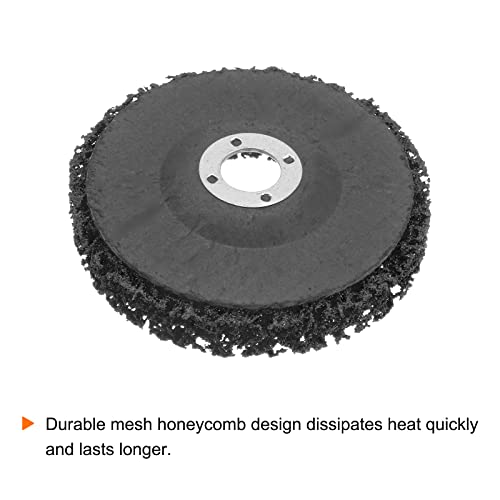 HARFINGTON 2PCS Discos de tira de remoção de rodas de 4 x 5/8 Discos de remoção para que o Greger de ângulo limpe e