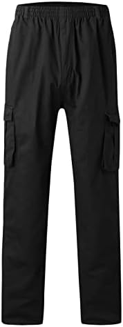 Calça de carga de algodão de algodão masculina sezcxlgg para homens calças de moda masculinas esportam calças de moletom ativo
