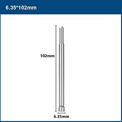 Faça o pino piloto anular de broca 6,35 mm de 8 mm de 8 mm de haste longa Pin Pin Placa de aço Ferramenta de perfuração 1pcs