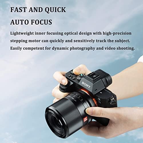 VILTROX 35mm f/1.8 F1.8 STM Auto Focus Full Frame Prime Lens for Sony FE-Mount A7II A7III A7RIII A7SIII A7II A7RIV A9 A6600