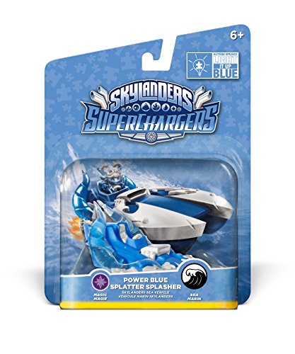 Skylanders Superchargers: Veículos Power Blue - Splatter Splasher Character Pack