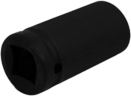 X-Dree 3/4 polegadas de tração quadrada 23mm HEX INTERNO INNER 78mm Comprimento de aço CR-MO Aço preto Patrão (quadrato DA 23,7
