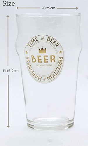 Cerveja de vidro de cerveja de cerveja Pint Glass M 580ml