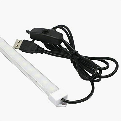 30cm DC 5V Faixa dura 4W Barra de tira LED LUZ LED com armário de interruptor USB Lâmpada de armário Jiatong