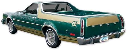 Ranchero 1977 1978 1979 Decalques e listras GT Kit - ouro