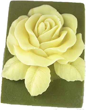 Longzang Rose Mold S358 Art Silicone Soap Craft Diy Moldes de vela artesanal