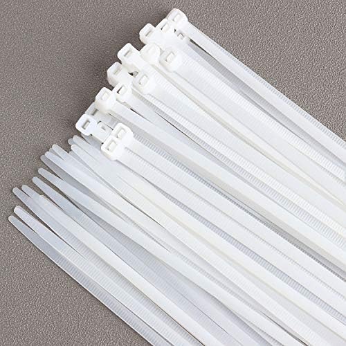 SAISN 50pcs zípeis de zíper ajustável Cabo de plástico ultra forte Ties nylon bloqueio de auto-bloqueio amarra fortes alças