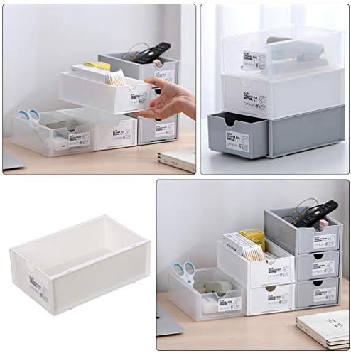 Gavetas de armazenamento de cabilock Organizador Organizador de armazenamento de mesa de mesa de plástico Caddy titty Box