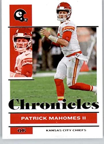 2021 Panini Chronicles 54 Patrick Mahomes II Kansas City Chiefs NFL Football Trading Card