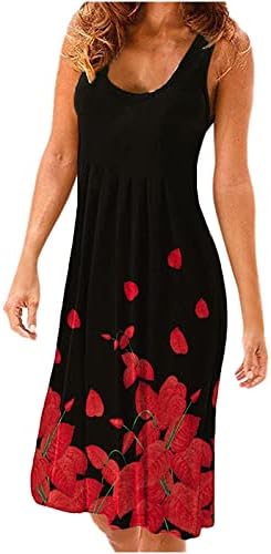 Vestidos de estampa floral femininos lcziwo