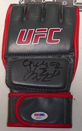 Tatsuya kawajiri assinado luva ufc psa/dna coa shooto orgulho fc sonho autografado - luvas autografadas do UFC