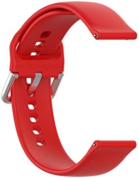 Ruentech Bands de 6 pacote compatíveis com Letsfit IW1 EW1 Smart Watch Band, Substituição Redunda Remada Straps Soft Silicone Wrist for Women & Men