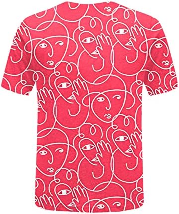 Womens Love Heart Sweatshirt Camisa gráfica feliz camisa do dia dos namorados