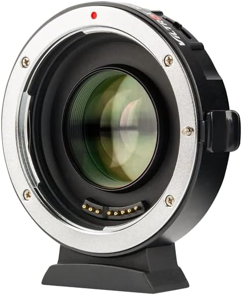 VILTROX EF-M2 II Adaptador de montagem de câmera de velocidade do redutor focal 4/3 Adaptador de montagem de câmera Auto-focus