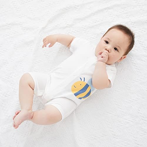 Pure Baby Baby Romances Bodysuits 2-PACK UNISSISEX Algodão macia