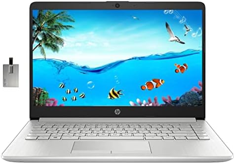 Laptop HP 2022 Stream 14 HD, processador AMD Athlon Silver 3050U, 4 GB de RAM, 64 GB EMMC, 720p HD Webcam, AMD Radeon