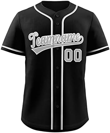 Jersey de beisebol personalizada costurou camisas de beisebol personalizadas uniformes esportivos para homens menino