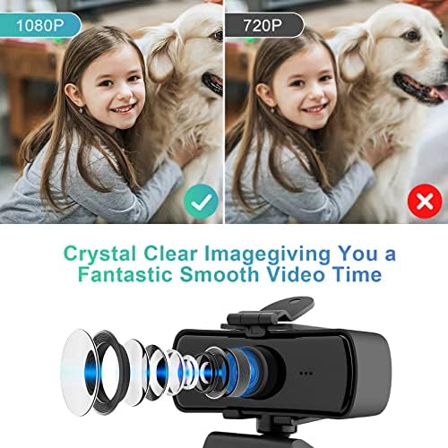 HD Webcam USB Webcam 1080p 30fps Câmera de vídeo de web cam