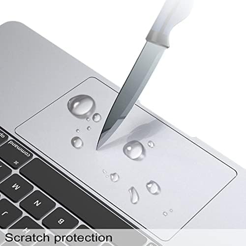 Protetor de 2 pacote de trackpad para 2022 MacBook Air 13,6 polegadas 2022 Release M2 Chip Modelo A2681 Com Touch ID Clear Anti-Srratch