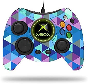 MightySkins Skin Compatível com Microsoft Xbox One Hyperkin Duke Controller - Purple Kaleidoscope | Tampa de vinil protetora, durável e exclusiva | Fácil de aplicar e remover | Feito nos Estados Unidos