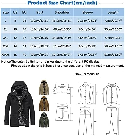 Qwentmtntnty masculino de gaiola única algodão de algodão militar Full Full Spilted Peak Jacket Contrast Camar Windbreaker