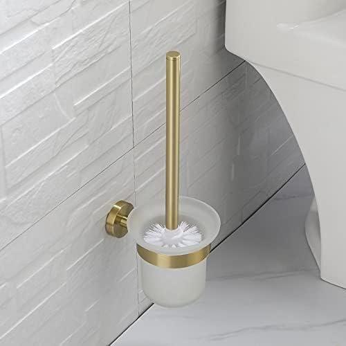 Escova de escova de vaso sanitário pincel e suporte do vaso sanitário suportes de escova de vaso sanitário aço inoxidável economizando