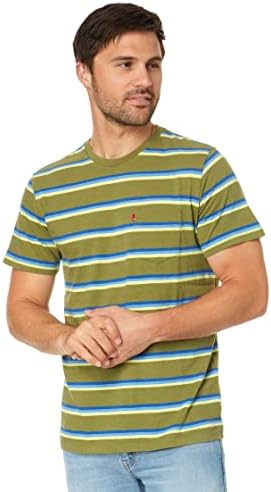 Camiseta de bolso clássico masculino de Levi