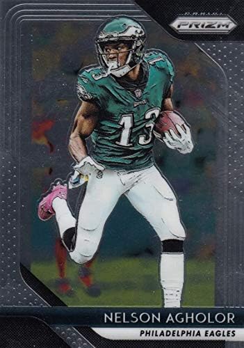 2018 Panini Prizm 42 Nelson Agholor Philadelphia Eagles NFL Football Trading Card