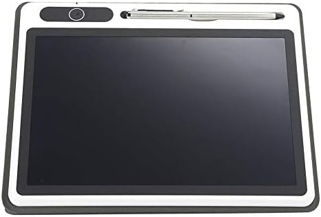 Tablet de escrita de LCD, bloco de bloco eletrônico de 10 polegadas, tablet de desenho de papel manual, com caixa de couro falso