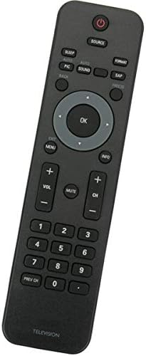 Replacement Remote fit for Philips TV 22PFL4505D 32PFL4505D 26PFL4507 32PFL4507 32PFL3506 40PFL3505D 40PFL3705D 46PFL3705D 40PFL4707 40PFL3706 46PFL3706 50PFL3707 46PFL3705 46PFL3505D 22PFL4507