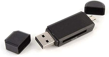 Micro USB para Tipo C Suporte ao adaptador Micro SD/SD Card/USB Reader Data Transfer OTG Adapter Converter, Universal