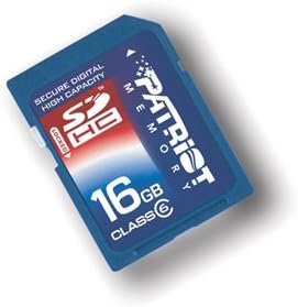 16 GB SDHC High Speed ​​Class 6 Memory Card para Casio Exilim EX -Z1 Câmera digital - Capacidade digital segura de 16