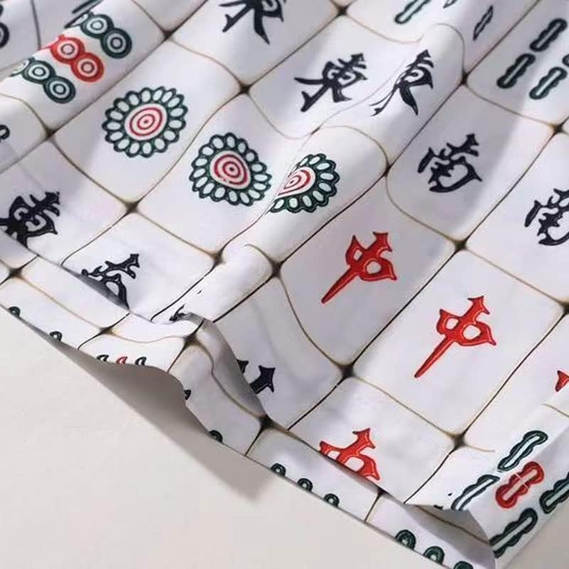 N/A Summer personalizado mahjong camise